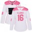 Adidas Philadelphia Flyers #16 Bobby Clarke White/Pink Authentic Fashion Womens Stitched NHL Jersey