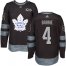 Adidas Toronto Maple Leafs #4 Tyson Barrie Black 1917-2017 100th Anniversary Stitched NHL Jersey