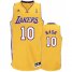 Los Angeles Lakers 10 Steve Nash Yellow Revolution 30 Swingman NBA Jerseys Cheap