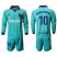 Barcelona #10 Ronaldinho Third Long Sleeves Soccer Club Jersey
