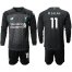 Liverpool #11 M.Salah Third Long Sleeves Soccer Club Jersey