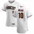 Arizona Diamondbacks #10 Josh Rojas Mens Nike White Crimson Authentic Home Team MLB Jersey
