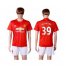 Manchester United #39 Rashford Red Home Soccer Club Jersey