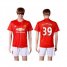 Manchester United #39 Rashford Red Home Soccer Club Jersey
