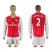 Arsenal #2 Debuchy Red Home Long Sleeves Soccer Club Jersey
