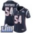 Nike New England Patriots #54 Donta Hightower Navy Blue Team Color Super Bowl LIII Bound Womens Stitched NFL Vapor Untouchable Limited Jersey