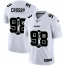 Las Vegas Raiders #98 Maxx Crosby White Mens Nike Team Logo Dual Overlap Limited NFL Jersey