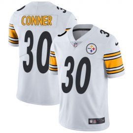 Nike Pittsburgh Steelers #30 James Conner White Mens Stitched NFL Vapor Untouchable Limited Jersey