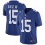 Nike New York Giants #15 Golden Tate III Royal Blue Team Color Mens Stitched NFL Vapor Untouchable Limited Jersey