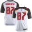 Nike Tampa Bay Buccaneers #87 Rob Gronkowski White Mens Super Bowl LV Bound Stitched NFL New Elite Jersey