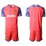 Valencia Blank Red Goalkeeper Long Sleeves Soccer Club Jersey