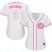 Houston Astros #2 Alex Bregman White/Pink Fashion Womens Stitched MLB Jersey