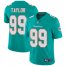 Nike Miami Dolphins #99 Jason Taylor Aqua Green Team Color Mens Stitched NFL Vapor Untouchable Limited Jersey