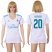 Womens Real Madrid #20 Asensio Home Soccer Club Jersey