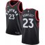 Mens Nike Toronto Raptors #23 Fred VanVleet Black NBA Swingman Statement Edition Jersey