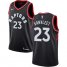 Mens Nike Toronto Raptors #23 Fred VanVleet Black NBA Swingman Statement Edition Jersey