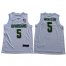 Michigan State Spartans #5 Cassius Winston White 2019 Basketball Stitched College Jersey
