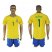 Brazil #1 Alisson Home Soccer Country Jersey