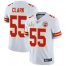 Nike Kansas City Chiefs #55 Frank Clark White Mens Super Bowl LV Bound Stitched NFL Vapor Untouchable Limited Jersey