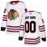 Mens Adidas Blackhawks Personalized Authentic White Road NHL Jersey