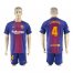 Barcelona #4 I.Rakitic Home Soccer Club Jersey