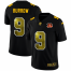Cincinnati Cincinnati Bengals #9 Joe Burrow Mens Black Nike Golden Sequin Vapor Limited NFL Jersey