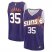 Kevin Durant Phoenix Suns Fanatics Branded 2023/24 Fast Break Replica Jersey – Icon Edition – Purple