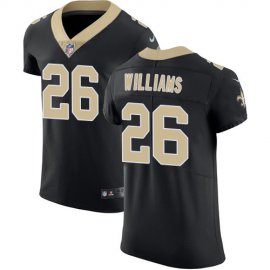 Nike New Orleans Saints #26 P.J. Williams Black Team Color Mens Stitched NFL Vapor Untouchable Elite Jersey