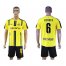 Dortmund #6 Bender Home Soccer Club Jersey