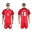 USA #18 Wood Away Soccer Country Jersey