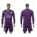 Leicester City Blank Purple Goalkeeper Long Sleeves Soccer Club Jersey
