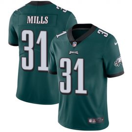 Nike Philadelphia Eagles #31 Jalen Mills Midnight Green Team Color Mens Stitched NFL Vapor Untouchable Limited Jersey