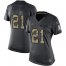 Nike Washington Football Team #21 Sean Taylor Black Womens Stitched NFL Limited 2016 Salute to Service Jersey