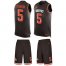 Nike Cleveland Browns #5 Drew Stanton Brown Team Color Mens Stitched NFL Limited Tank Top Suit Jersey