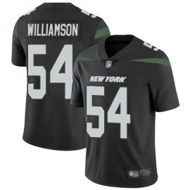 Nike New York Jets #54 Avery Williamson Black Alternate Mens Stitched NFL Vapor Untouchable Limited Jersey
