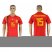 Spain #15 SERGIO RAMOS Home 2018 FIFA World Cup Soccer Jersey