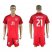 USA #21 Chandler Away Soccer Country Jersey