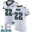 Nike Philadelphia Eagles #22 Sidney Jones White Super Bowl LII Mens Stitched NFL Vapor Untouchable Elite Jersey