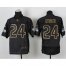 Nike Seattle Seahawks #24 Marshawn Lynch Black Gold No. Fashion Mens Stitched NFL Elite Jersey