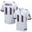 Nike Baltimore Ravens #11 Seth Roberts White Mens Stitched NFL New Elite Jersey