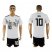 Germany #10 Ozil White Home Soccer Country Jersey