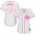 Houston Astros #10 Yuli Gurriel White/Pink Fashion Womens Stitched MLB Jersey