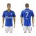 Schalke 04 #7 Raul Blue Home Soccer Club Jersey