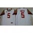 Florida State Seminoles #5 Jameis Winston White Stitched NCAA Limited Jersey
