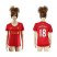 Womens Liverpool #18 Moreno Red Home Soccer Club Jersey