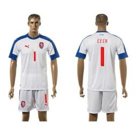 Czech #1 Cech Away Soccer Country Jersey