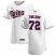 Minnesota Twins #72 Caleb Thielbar Mens Nike White Home 2020 Authentic Player MLB Jersey