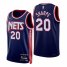 Brooklyn Brooklyn Nets #20 Dayron Sharpe Mens Nike Navy 2021/22 Swingman NBA Jersey – City Edition Mens