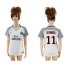 Womens Paris Saint-Germain #11 Di Maria Sec Away Soccer Club Jersey