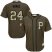Pittsburgh Pirates #24 Barry Bonds Green Salute to Service Stitched Youth MLB Jersey